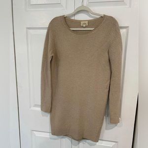 Wilfred silk + cashmere sweater dress - XS